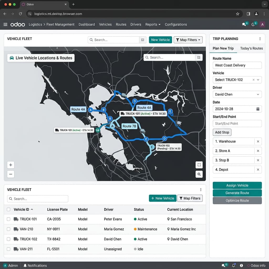 Logistic Management System — Kalla Logistics screenshot 2